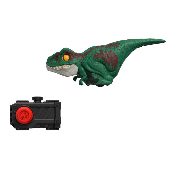 Jurassic World GYN41 - „Ein neues Zeitalter“ Velociraptor-Dinosaurier, grün, stilisierte Figur, inte
