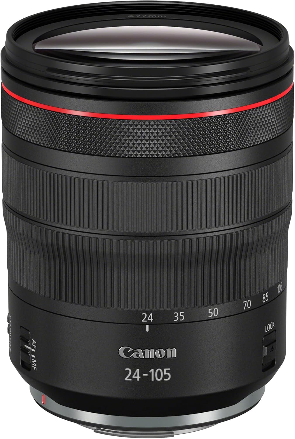 Canon RF 24-105mm F4L IS USM Objektiv (77mm Filtergewinde) schwarz Single