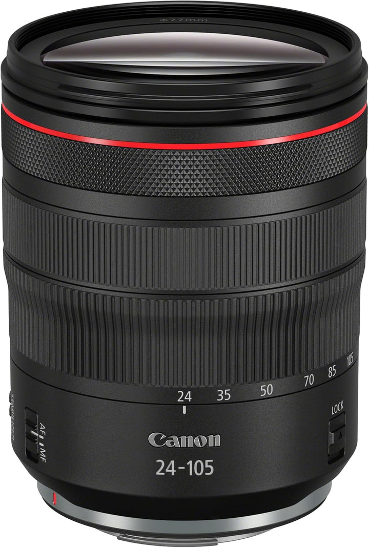 Canon RF 24-105mm F4L IS USM Objektiv (77mm Filtergewinde) schwarz Single