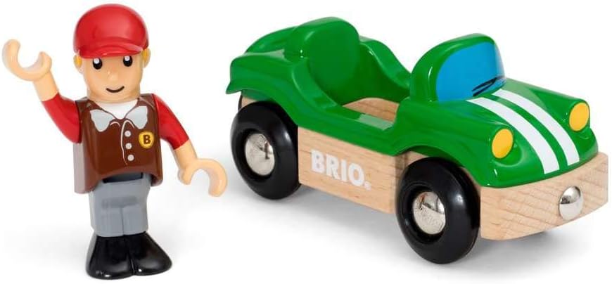 BRIO Bahn 33937 - Sportwagen mit Fahrer, Sportwagen