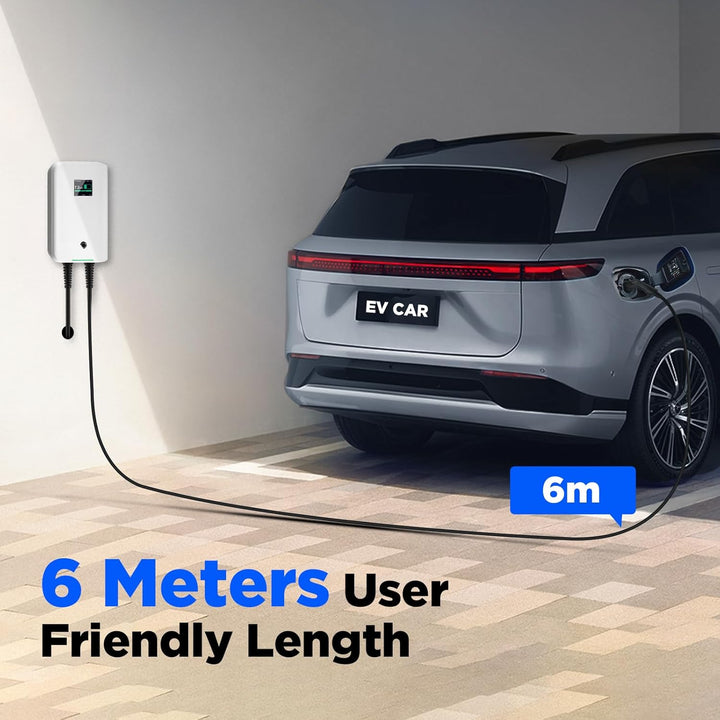 Morec 22kw EV Ladegerät 32A Dreiphasig EV Ladestation Typ 2 wallbox EU Standard Ladegerät IEC 62196-