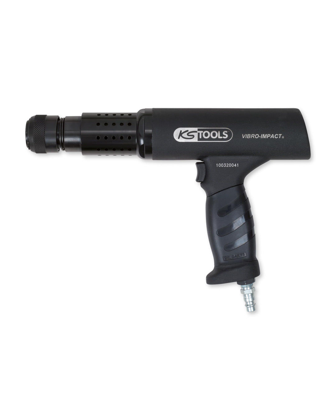 KS Tools Druckluft-Meisselhammer 515.3881 I Druckluftmeissel-Hammer mit stufenloser Schlagzahlreguli