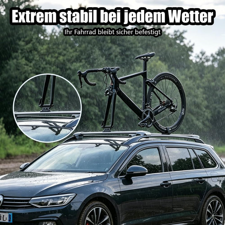 2 Stück Fahrrad Dachträger Gabelhalterung, Aluminiumlegierung Gabelhalterung Steckachse, Fahrrad Vor