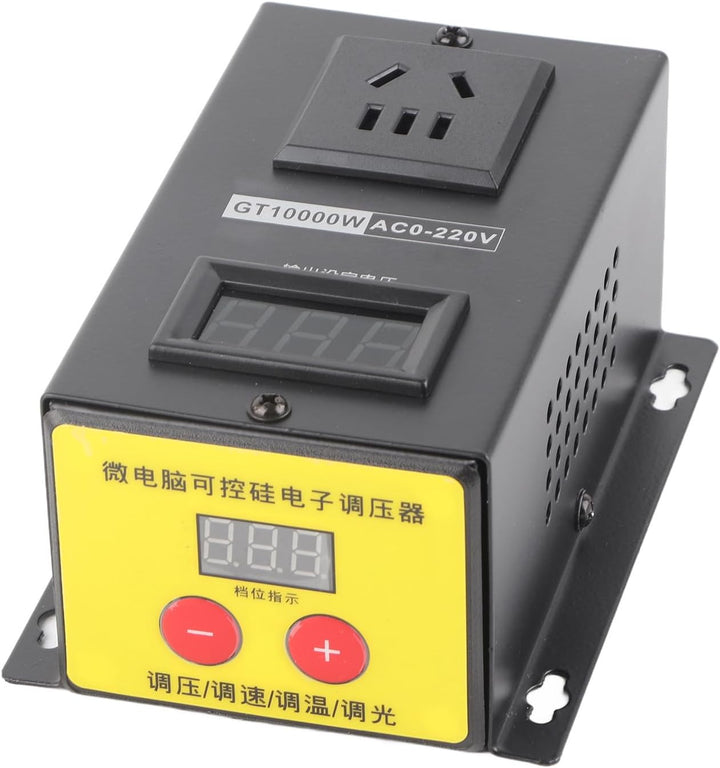 AC 220 V Spannungsregler 10000W Hochpräziser einstellbarer elektronischer Thyristor-Spannungsregler
