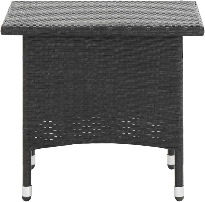 Gecheer Teetisch Gartentisch Beistelltisch Balkontisch Tisch Rattantisch Gartenmöbel Witterungsbestä
