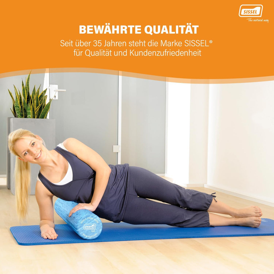 Sissel Soft, Pilates Roller Unisex Erwachsene Blau (Blue) Einheitsgrösse, Blau (Blue) Einheitsgrösse