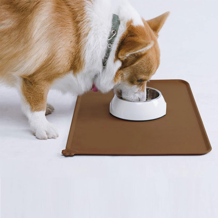 AUDWUD Silikon wasserdicht Hund und Katze Haustier Fütterung Matte,Anti-Rutsch-Tiernapf Matte,Hausti