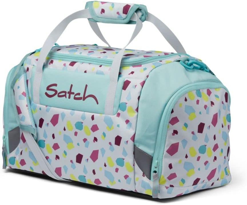 satch Pack Schulrucksack Set 3tlg. mit Sporttasche und Schlamperbox Dreamy Mosaic, Dreamy Mosaic