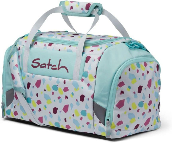 satch Pack Schulrucksack Set 3tlg. mit Sporttasche und Schlamperbox Dreamy Mosaic, Dreamy Mosaic