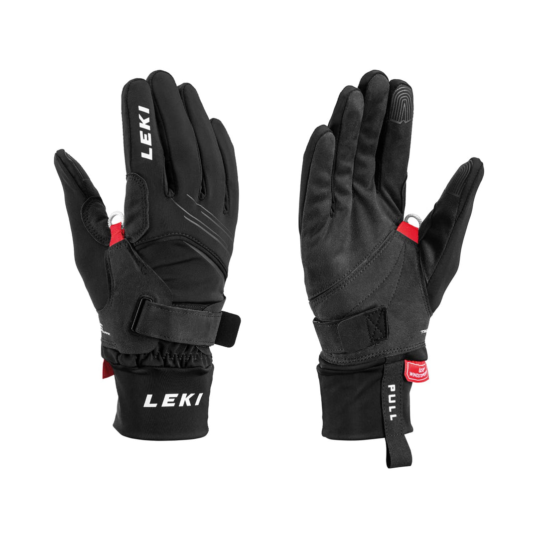 LEKI Nordic Course Shark Langlaufhandschuhe mehrfarbig 120, mehrfarbig 120