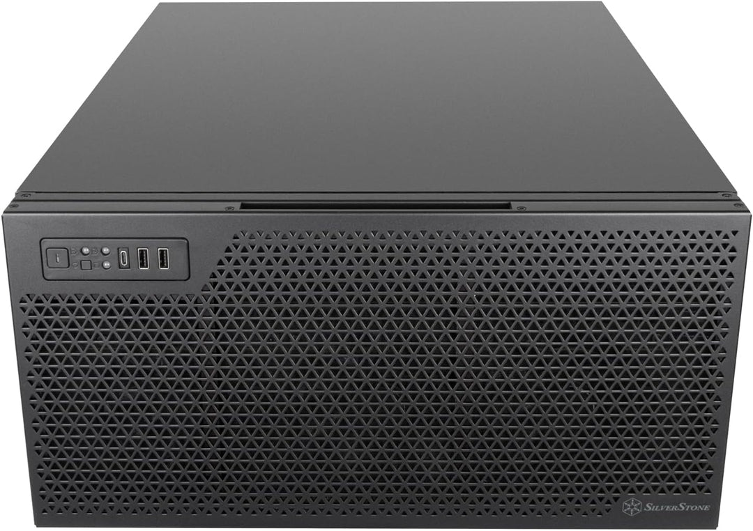 SilverStone Technology RM52, 5HE-Rackmount-Servergehäuse mit Zwei 360-mm-Lüftern und Flüssigkühlkomp