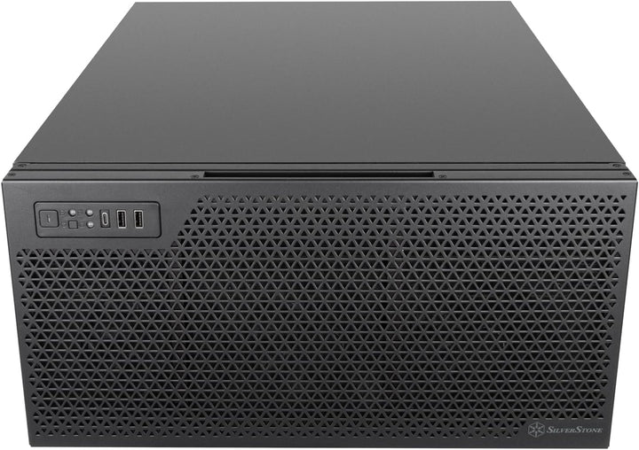 SilverStone Technology RM52, 5HE-Rackmount-Servergehäuse mit Zwei 360-mm-Lüftern und Flüssigkühlkomp