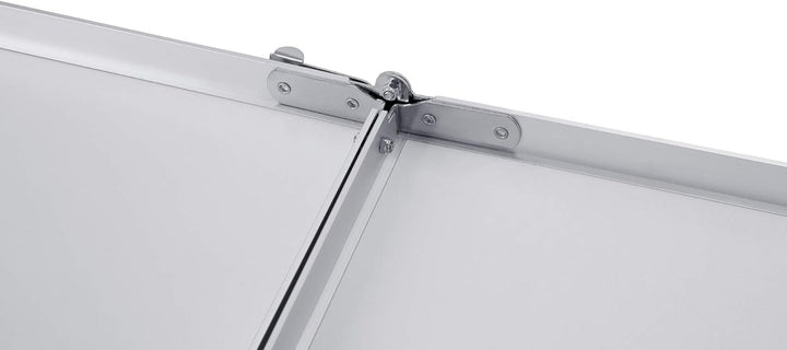 Lucn Tragbarer Klapptisch für drinnen und draussen, Aluminium, 120 x 60 x 70/62/55 cm (höhenverstell