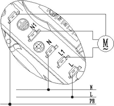 Agora-Tec® Durchflusswächter AT-DW-10 ververkabelt, Pumpen Druckschalter zur Pumpensteuerung für Kre