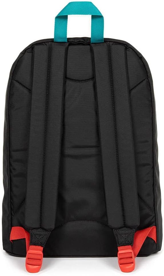 EASTPAK Unisex Out Of Office Sac à dos (1er Pack) Kontrast Aqua Red, Kontrast Aqua Red