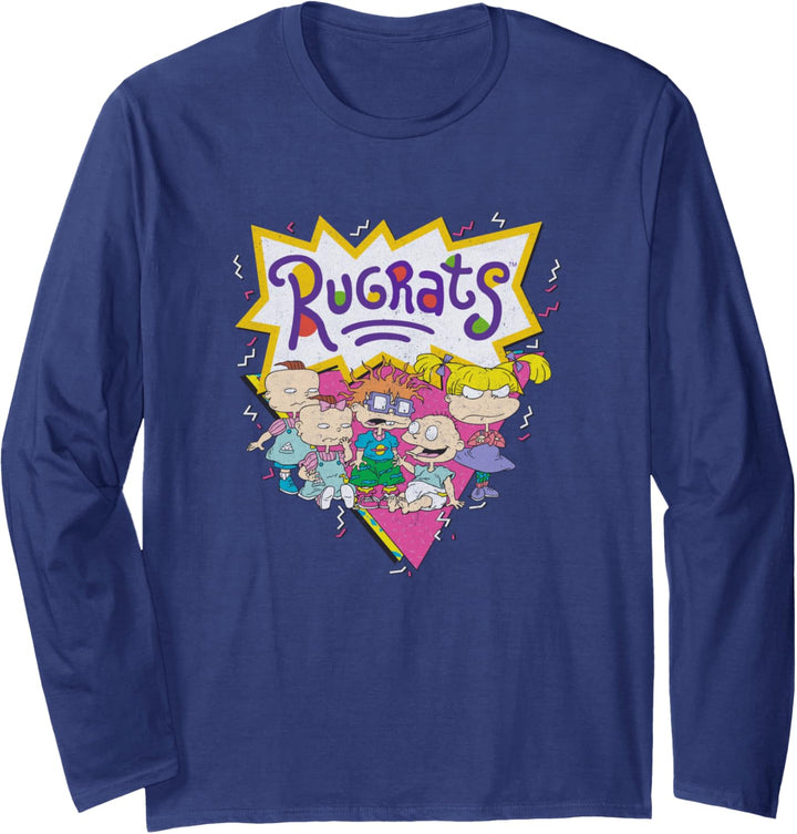 Rugrats Retro Group Logo Langarmshirt