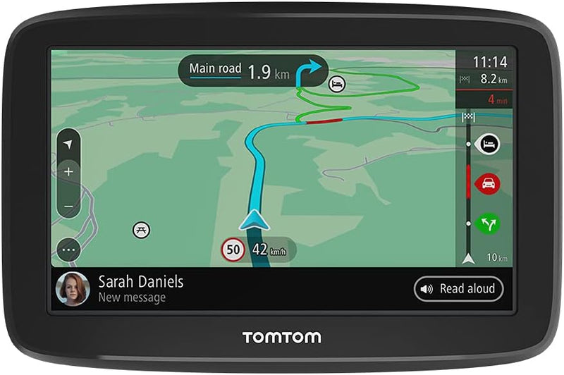 TomTom Navigationsgerät GO Classic (5 Zoll), Schwarz & Armaturenbretthalterung für alle TomTom Model