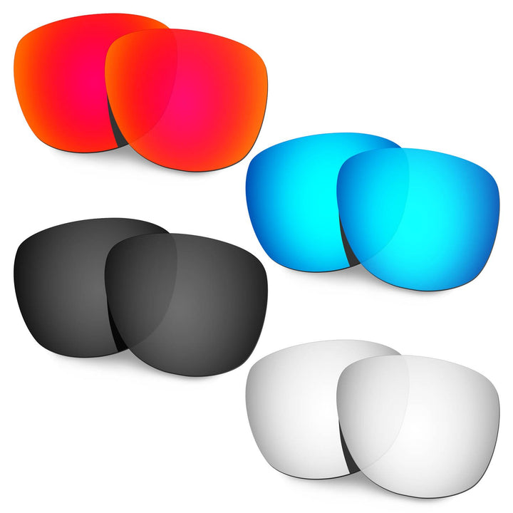 HKUCO Verstärken Ersatz-Brillengläser für Oakley Trillbe X Rot/Blau/Schwarz/Titan Sonnenbrille