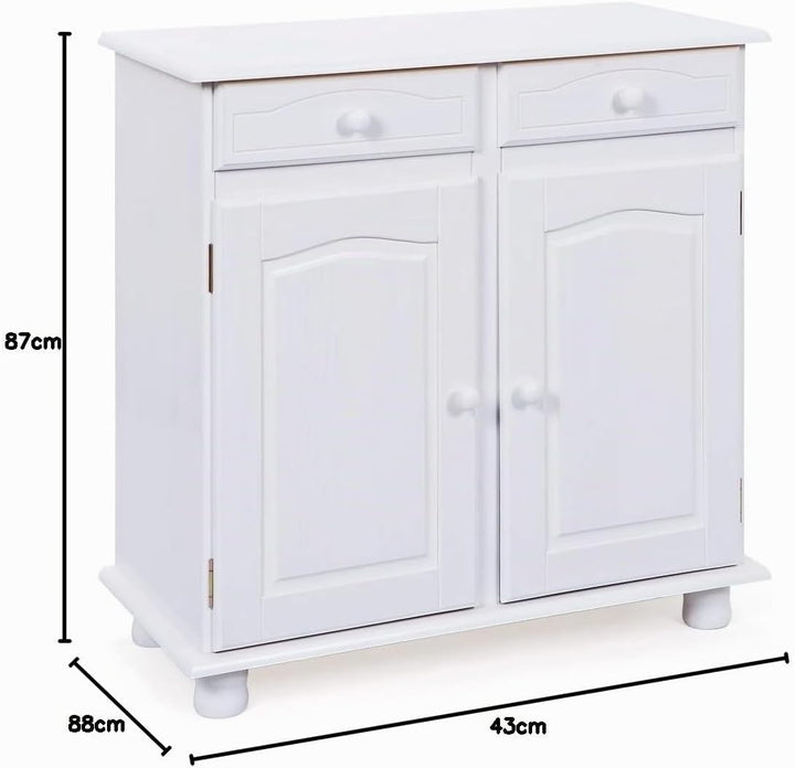 Inter Link – Landhausstil Kommode – Sideboard – Sideboard Buffet – Landhausstil – Beistellschrank -