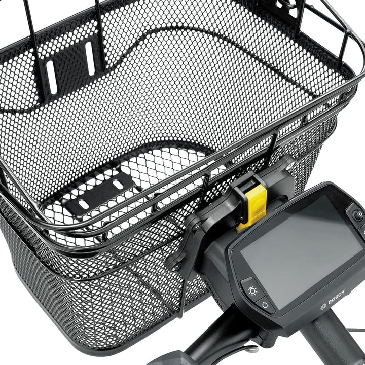 Topeak Front Basket with Fixer 3 L Schwarz, L Schwarz