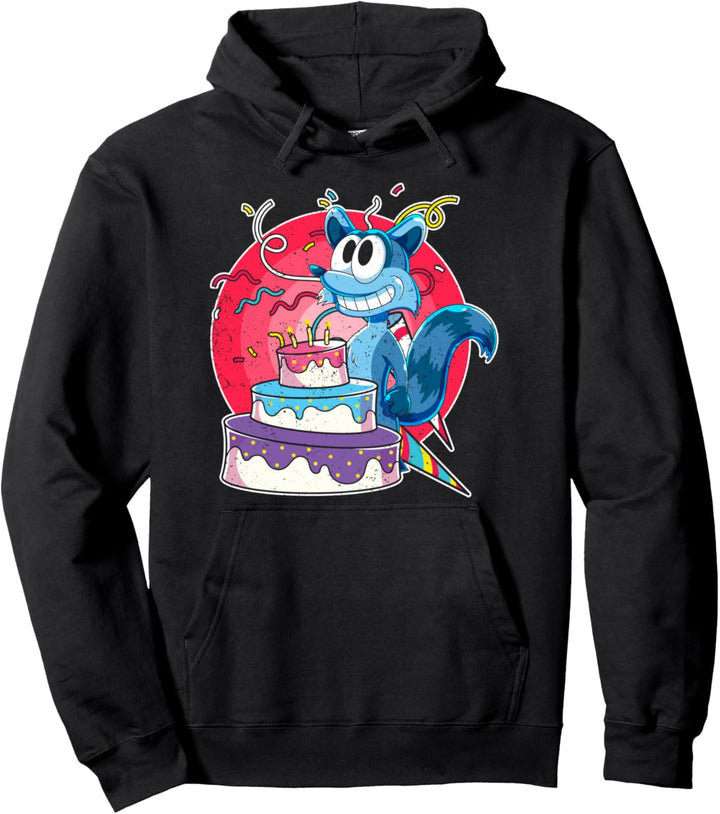 Party Tier Trash Panda Kinder Geburtstag Niedliches Waschbär Pullover Hoodie