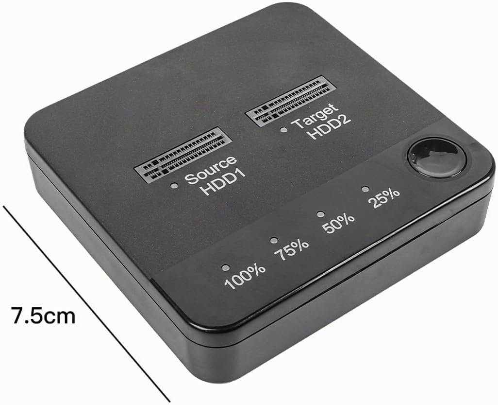 Namvo M.2 SATA-Festplattenduplikator, Hochgeschwindigkeits-M.2-SSD-Klontool, universeller SATA-zu-SA