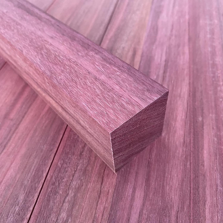 ECI Purple Heart Amaranth Kantel 40 x 500 mm Drechsel-Holz Ton Klang Violett Holz 40 x 40 x 500 mm,