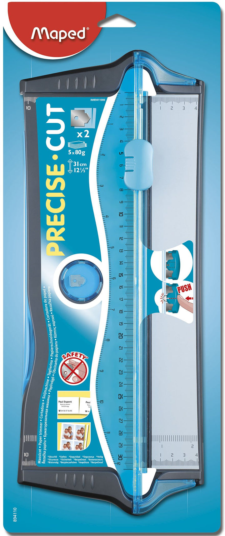 Maped Precise Cut Präzisionsschneider für A4-Papier