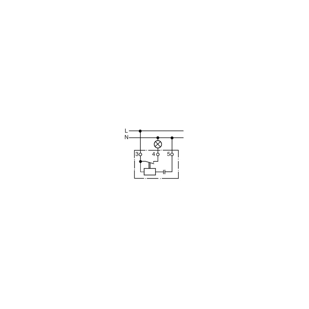 Eberle 0565 08 140 020 Daemmerungsschalter Dunkelblau, Grau 230V 1 Schliesser