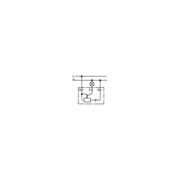 Eberle 0565 08 140 020 Daemmerungsschalter Dunkelblau, Grau 230V 1 Schliesser