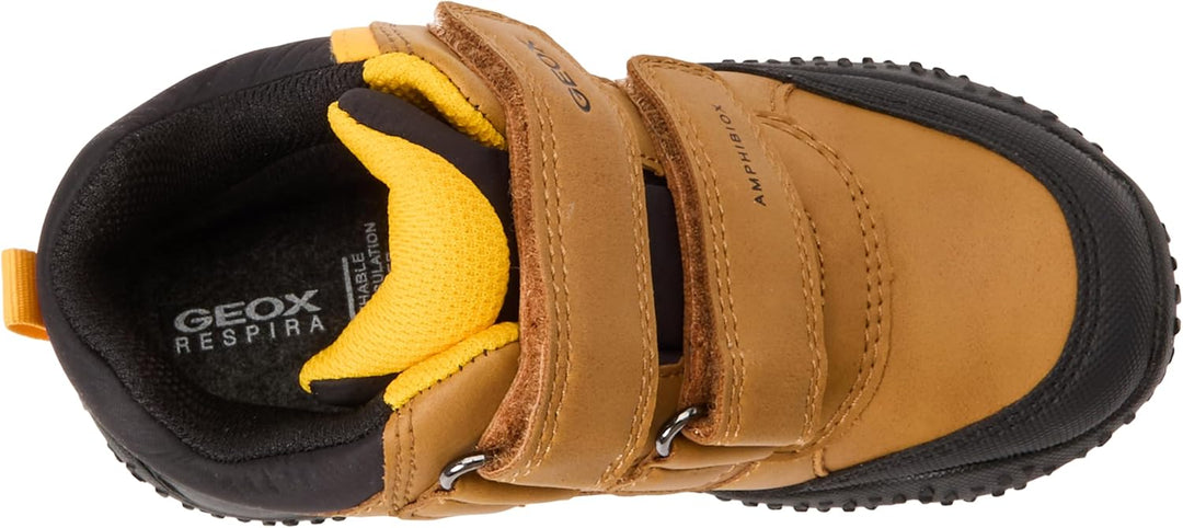 Geox Jungen B Baltic Boy B ABX A Sneaker 25 EU Braun, 25 EU Braun