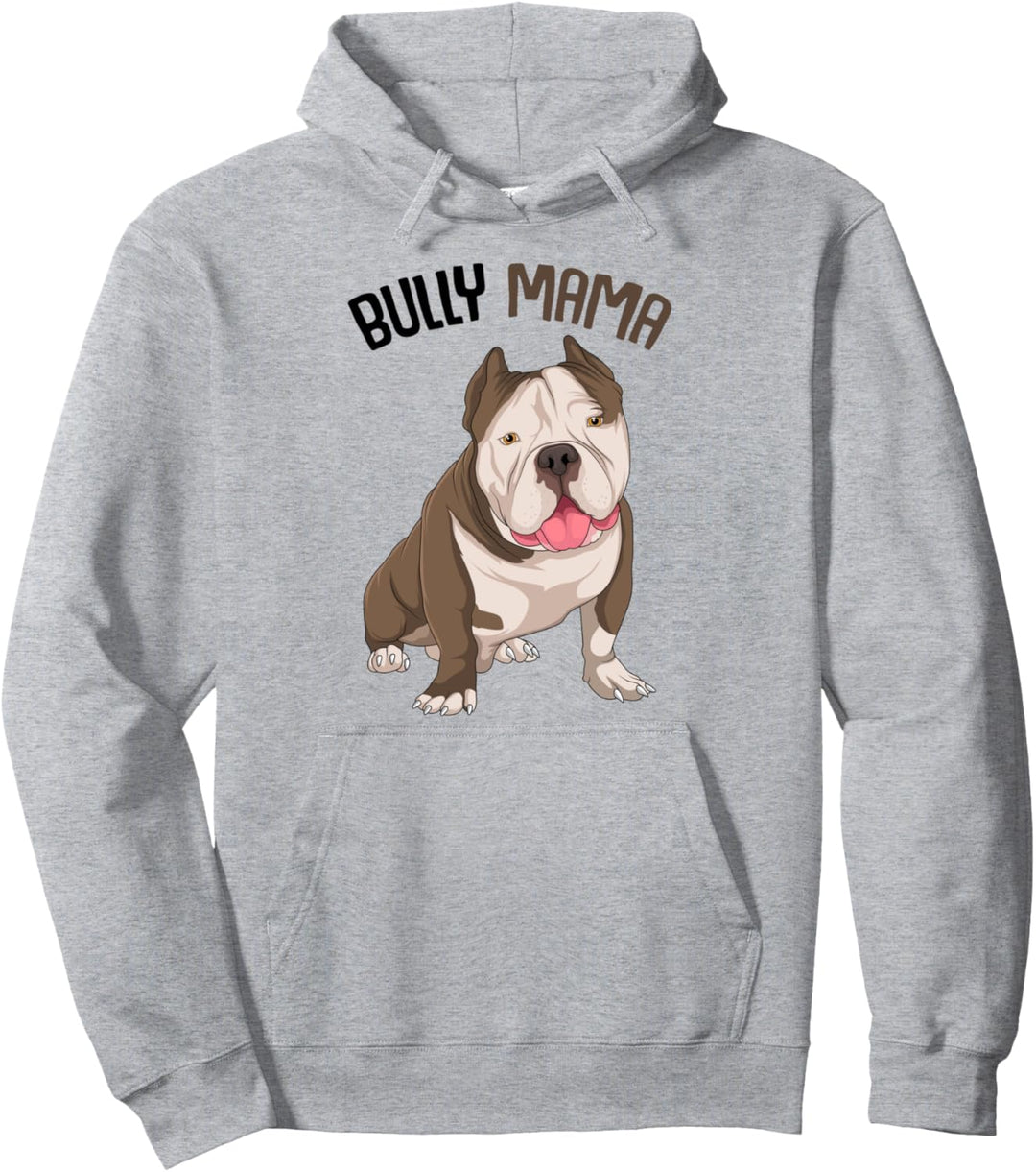 American Bully Mama Hunde Frauchen Frauen Pullover Hoodie