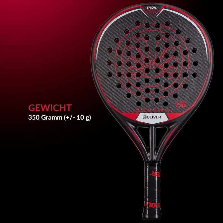 Oliver Padel Schläger Air Max 730 für fortgeschrittene Spieler - Woven Epolon-K3 - Eva Hi-Soft - Run