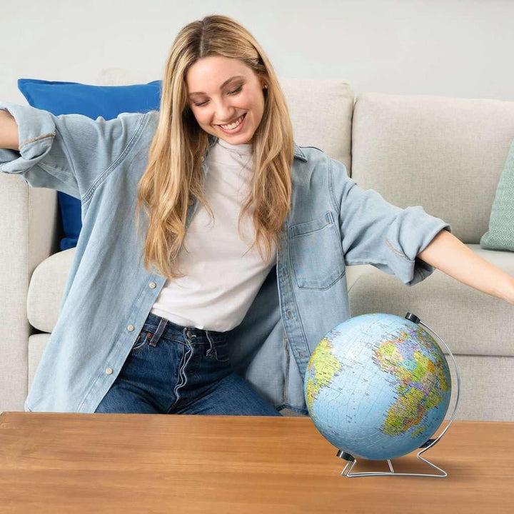 Ravensburger 3D Puzzle 11159 - Puzzle-Ball Globus in deutscher Sprache - 540 Teile - Puzzle-Ball Glo