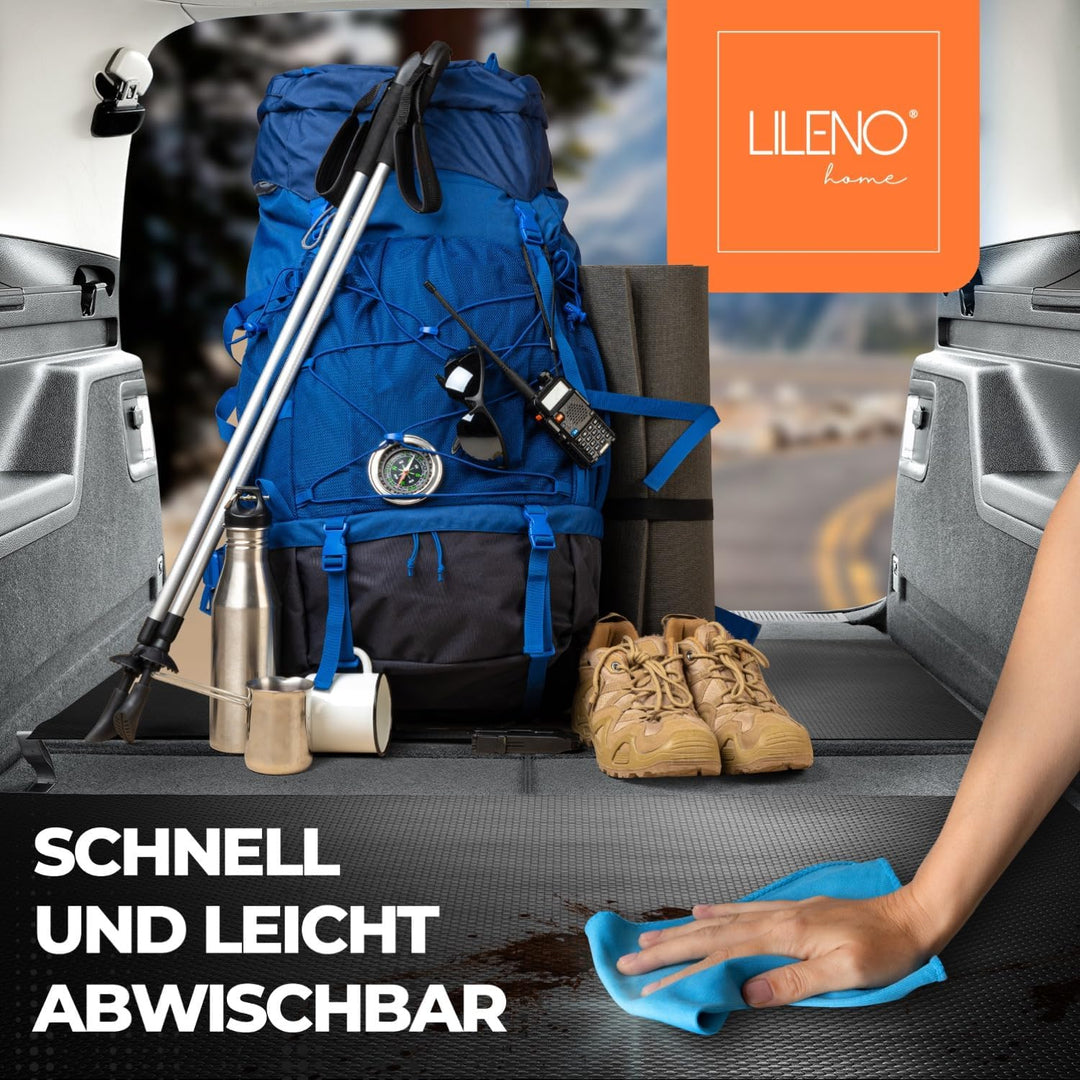 LILENO HOME Universal Anti Rutsch Schmutzmatte [80x100cm] Zuschneidbar und Wasserdicht - Antirutschm