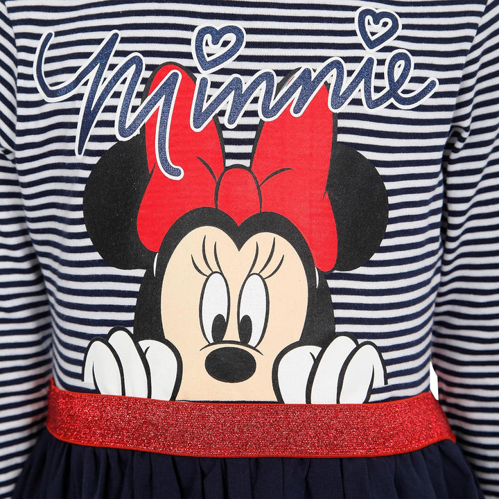 Disney Minnie Maus Kleid Madchen | Minnie Mouse Kleider für mädchen | Kleid Mädchen Festlich 104 Meh