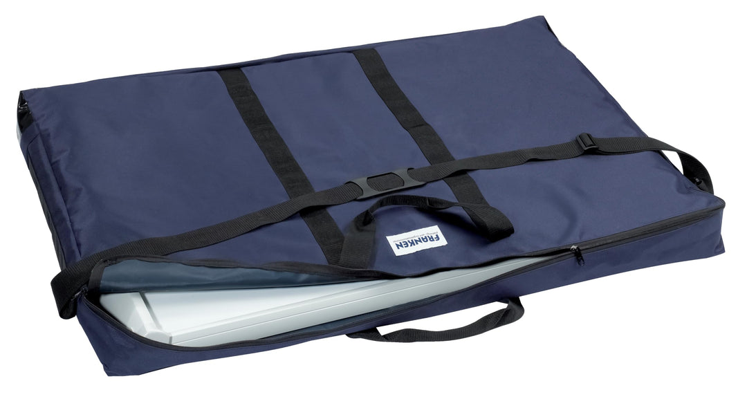 Franken FCT Tragetasche für Flipcharts mit Stativ, 110 x 73 x 12 cm, marineblau
