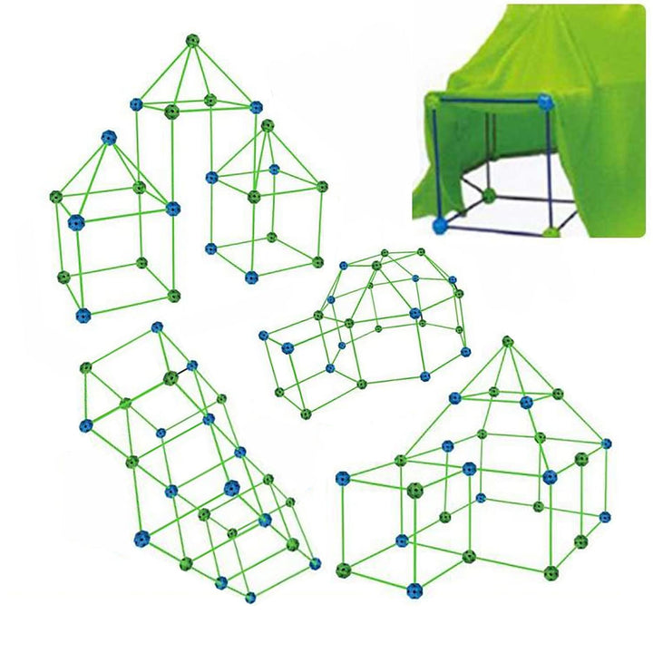 Höhle Bauen Set, Höhlenbauset, 175pcs DIY-Bauset Set, Im Dunkeln Leuchtendes, Geeignet zur Entfaltun