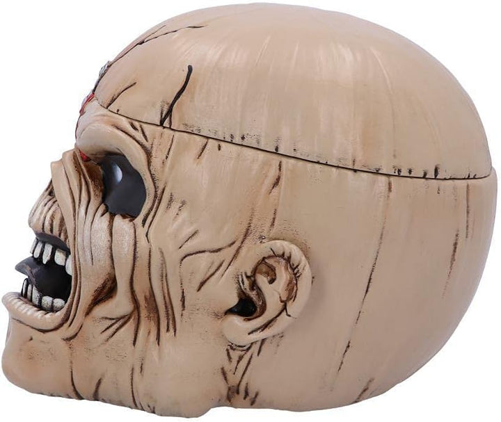 Nemesis Now Trinket Box Iron Maiden Eddie The Trooper Head Schmuckkästchen, Polyresin, Beige, Einhei
