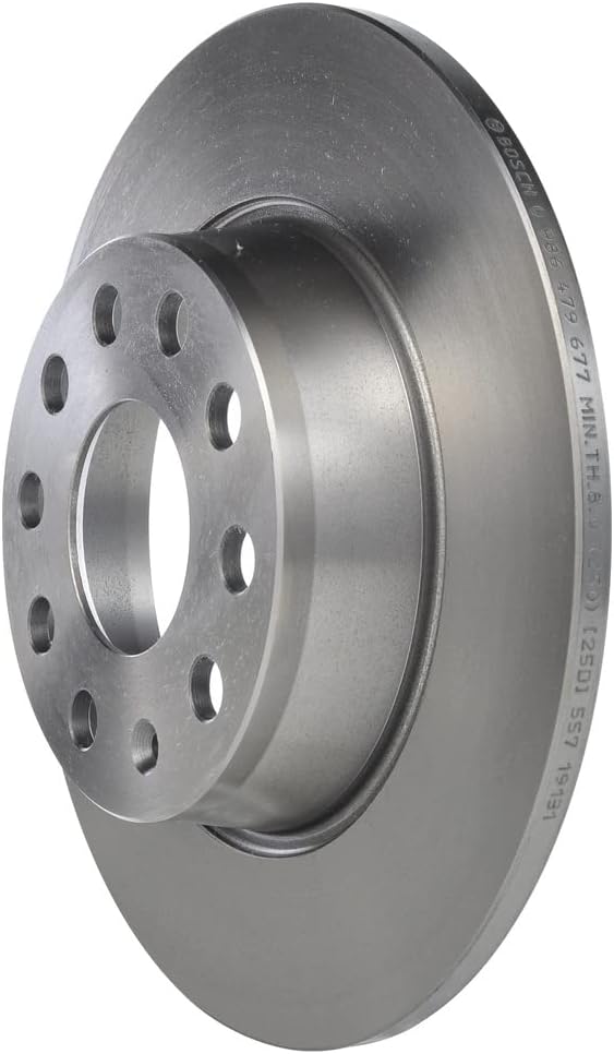 Bosch BD1515 Bremsscheiben - Hinterachse - ECE-R90 Zertifizierung - zwei Bremsscheiben pro Set