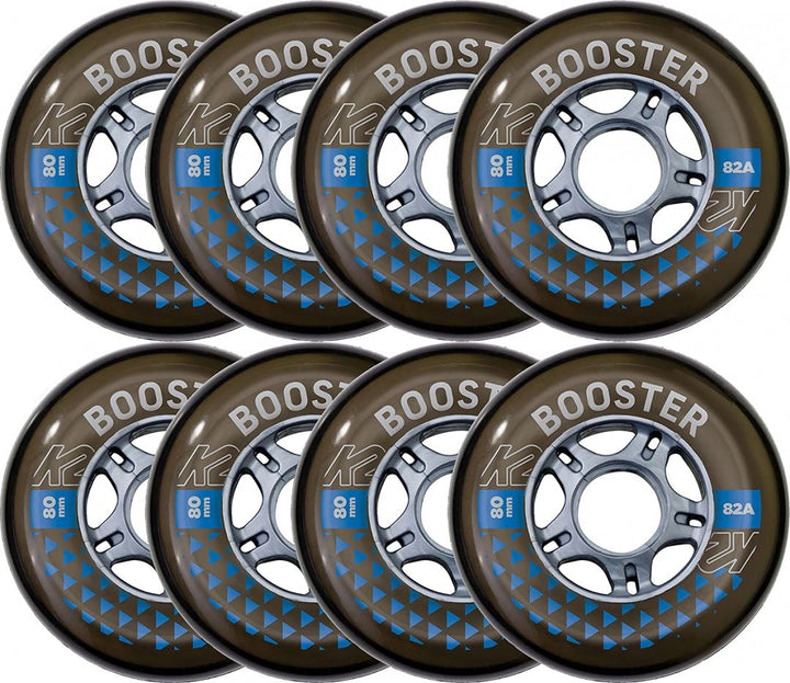 K2 Booster 80 MM 82A 8-Wheel Pack W IL 80mm 82A & ILQ-7, 80mm 82A & ILQ-7