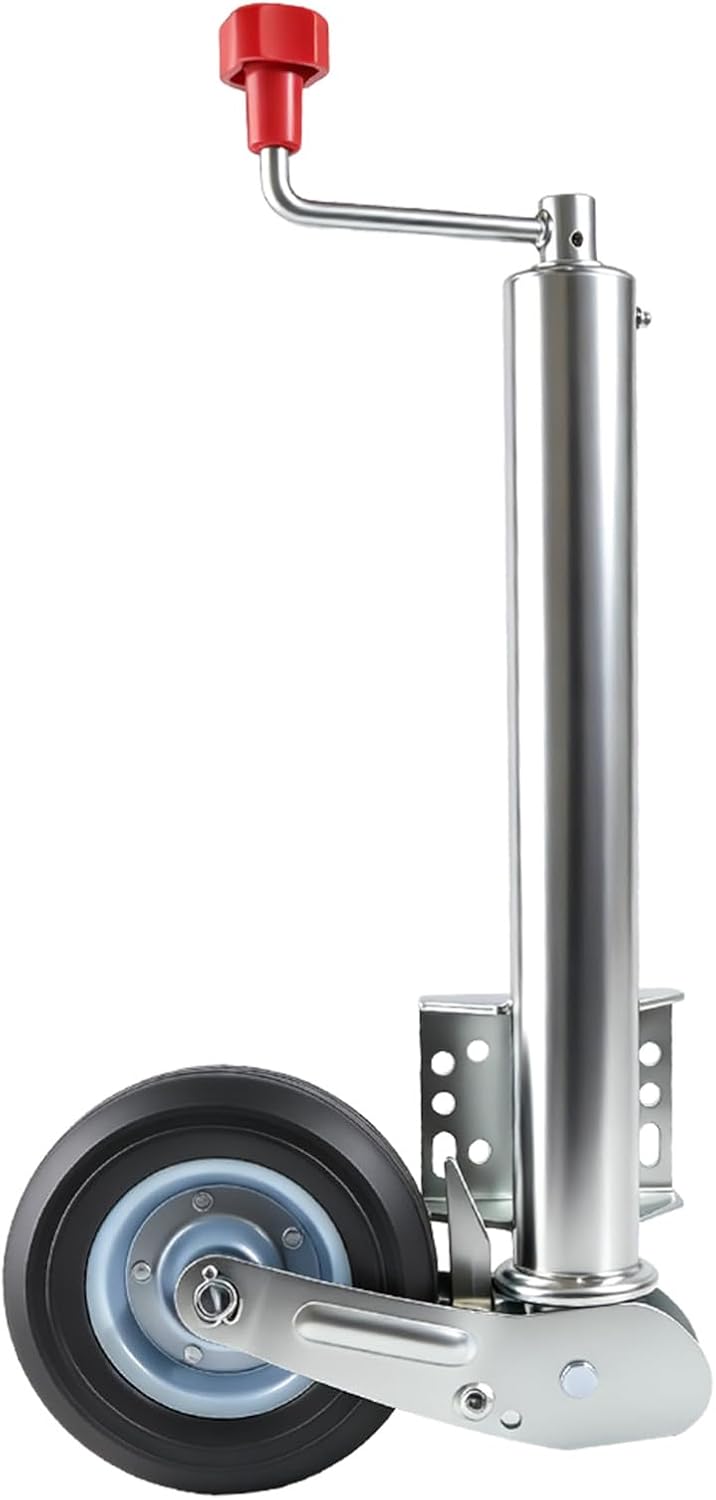 Stützrad für Anhänger mit Kurbel, 500 kg Traglast