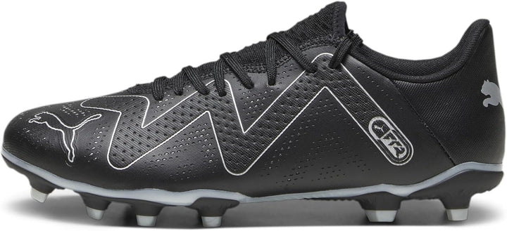 PUMA Herren Future Play Fg/Ag Fussballschuh 42.5 EU Puma Black Puma Silver, 42.5 EU Puma Black Puma