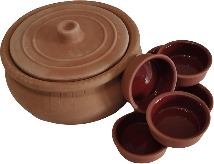 Tontopf Güvectopf Naturton Bräter Ton Schalen Tapas Schalen Schmortopf Tajine Dampfgartopf Auflauffo