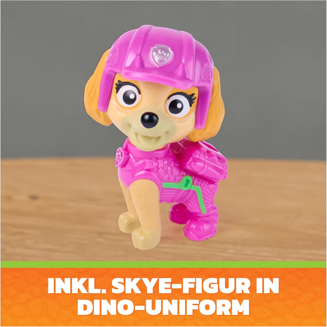 PAW PATROL: Der Dino Film, Roaring Pups, Skye &amp; Spinosaurus Dino-Figur, der durch Bewegung mit reali