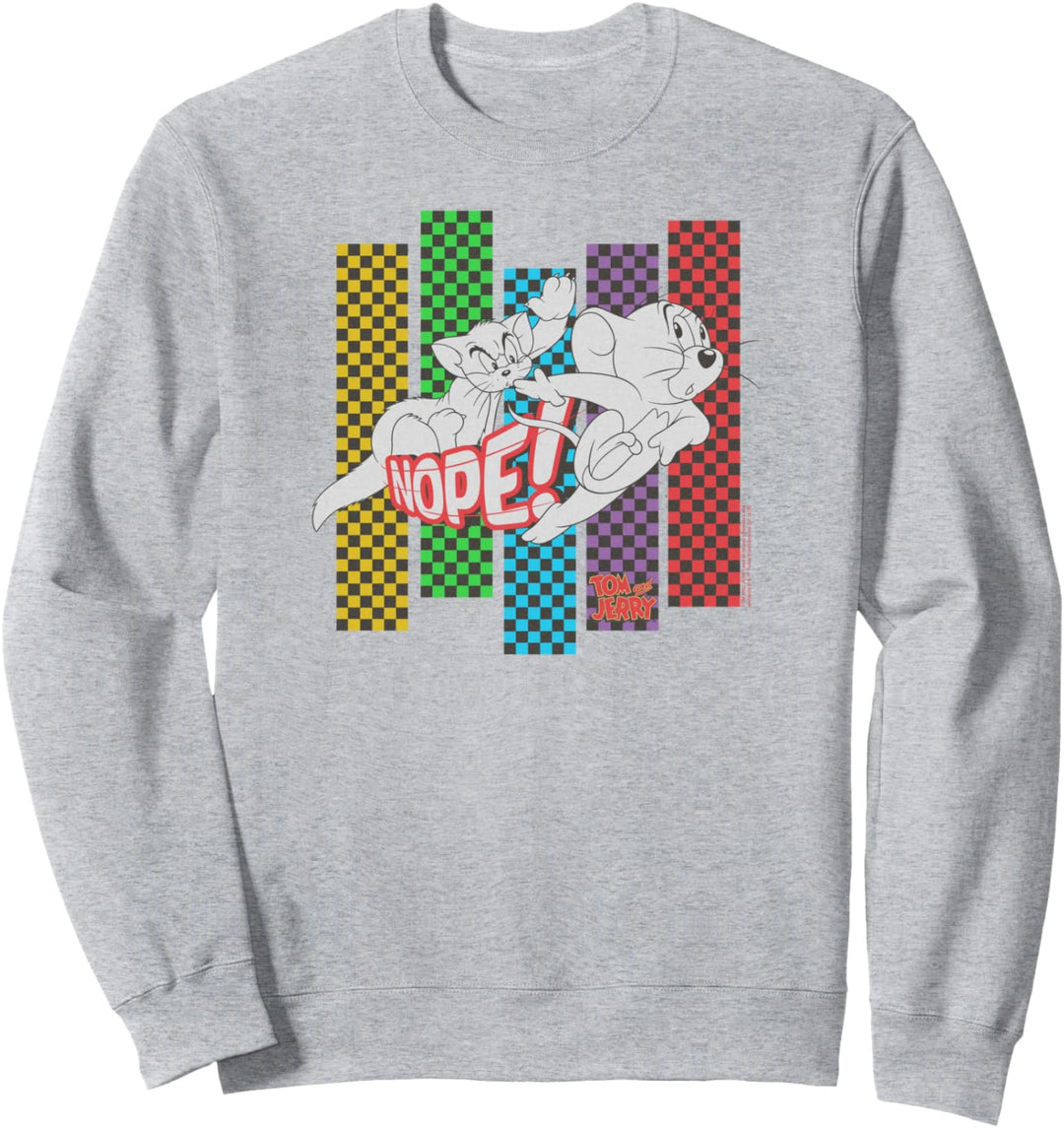 Tom and Jerry Cat and Mouse Nope Sweatshirt