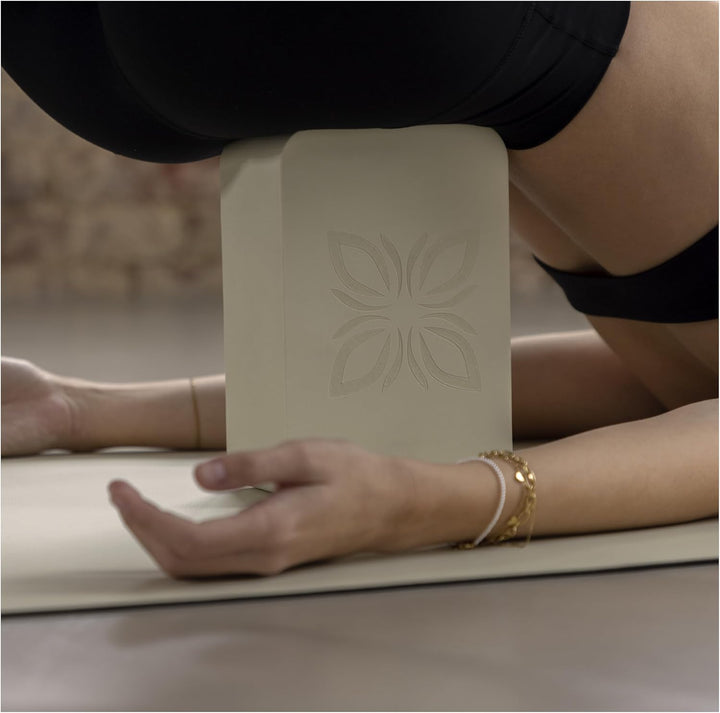 RAISE™ Yoga Block EVA 2er Set – Yogablock rutschfest & superleicht – Hochdichter Schaumstoff, stabil