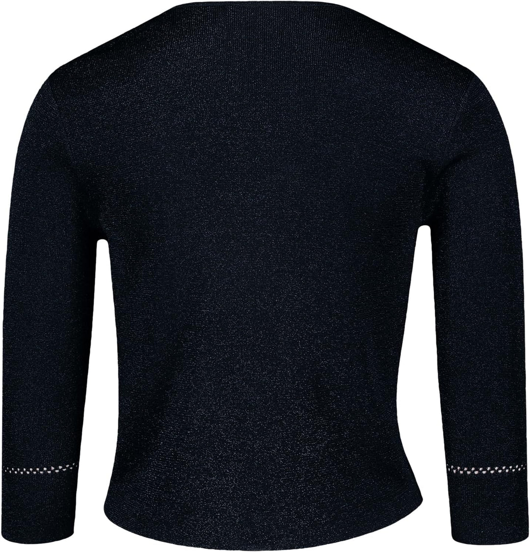 Vera Mont Damen Strickbolero ohne Verschluss S Blau, S Blau