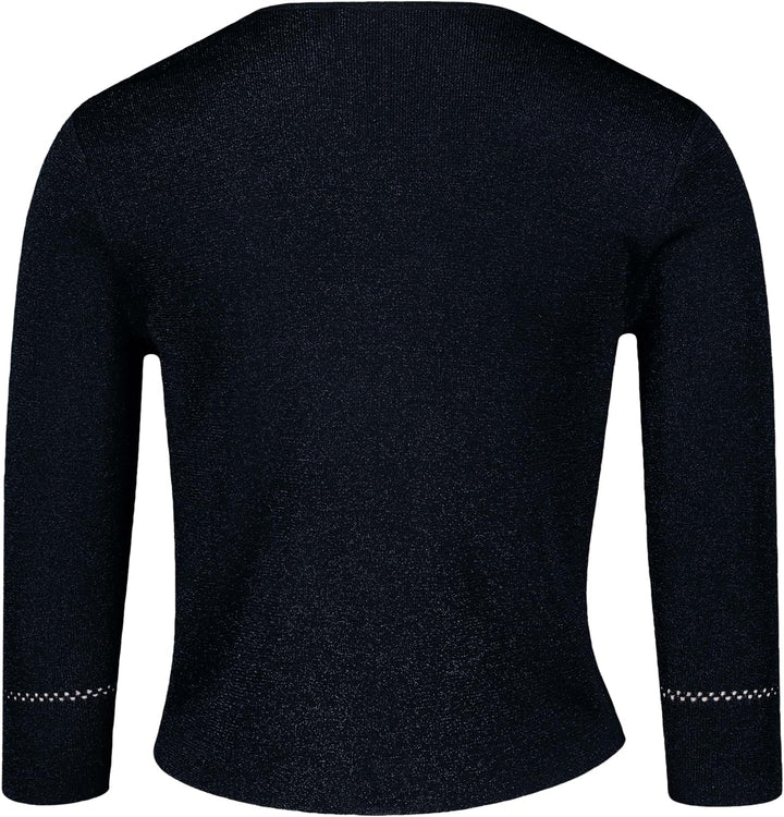Vera Mont Damen Strickbolero ohne Verschluss S Blau, S Blau