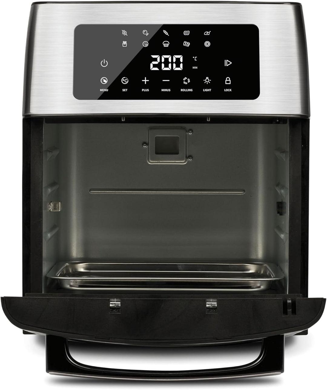 G3 Ferrari G10182 Heissluftfritteuse & Airfryer-Ofen "Friggisano EVO 15L", 1700 W, 15 L, 10 Programm